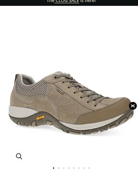 Dansko Women's Paisley Walnut Waterproof Sneakers Shoe Size 38